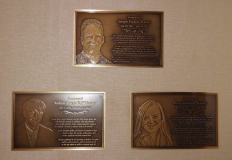 Bronze Plaques with Faces and Photos #40