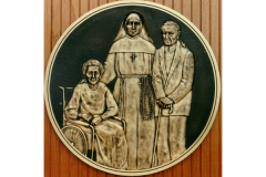 Bronze Plaques with Faces and Photos #32