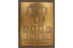 Bronze Plaques with Faces and Photos #47