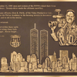 Photo # 19 Bronze Plaque with Faces and Photos