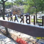 Fabricated Bronze, Brass, Aluminum & Stainless Steel Letters #2