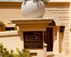 Elegant Bronze House Plaque