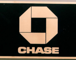 Cast Bronze Logo Plaque