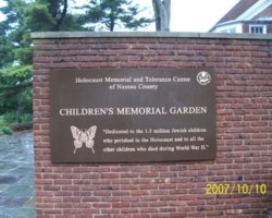 Bronze Plaque for the Children’s Memorial Garden