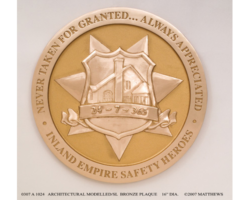 Bronze & Aluminum Seals & Logos #34