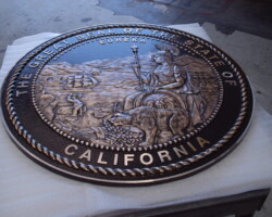 Bronze & Aluminum Seals & Logos #63