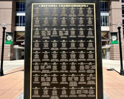 Adams State University National Championships Bronze Plaque