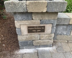 Hughes Brothers Bronze Memorial Plaque