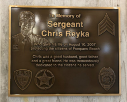 Bronze Plaques with Faces and Photos #63