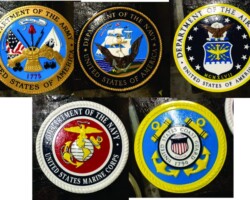 Bronze & Aluminum Seals & Logos #69