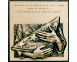 Bronze Military Plaques and Seals #23