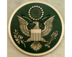 Bronze Military Plaques and Seals #24