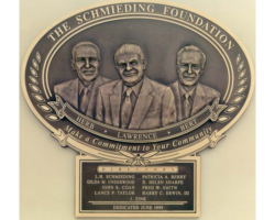 Bronze Plaques with Faces and Photos #1