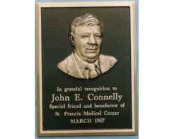 Bronze Plaques with Faces and Photos #13