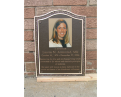 Bronze Plaques with Faces and Photos #26