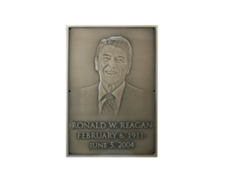 Bronze Plaques with Faces and Photos #41