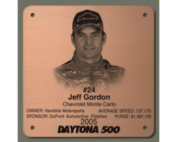 Bronze Plaques with Faces and Photos #42