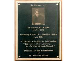 Bronze Plaques with Faces and Photos #48