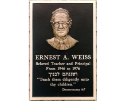 Bronze Plaques with Faces and Photos #49