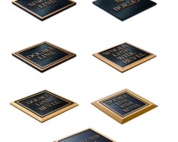 Bronze Plaque Border Styles #1