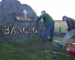 Cast Bronze and Aluminum Lettering #15