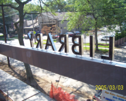 Fabricated Bronze, Brass, Aluminum & Stainless Steel Letters #2