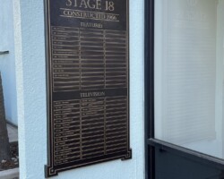 Custom Bronze Studio Plaque for 20th Century Fox