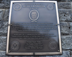 Photo Engraved Bronze Plaques #30 bronze plaque, flat band border, oxidized background, text and images