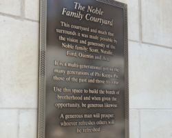 Photo Engraved Bronze Plaques #75