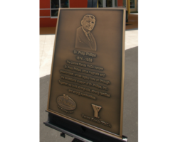 Photo Engraved Bronze Plaques #2