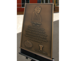 Photo Engraved Bronze Plaques #2