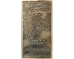 Photo Engraved Bronze Plaques #5