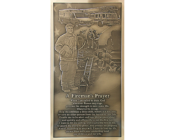 Photo Engraved Bronze Plaques #5