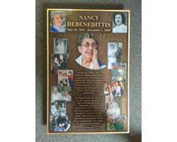 Bronze Memorial Plaque