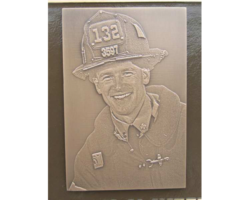 Photo Engraved Bronze Plaques #19