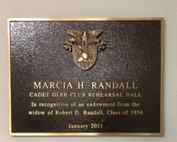 Bronze plaque #20  bronze plaque, flat band border, brown background, leatherette texture, bas relief emblem applied, concealed stud mount.